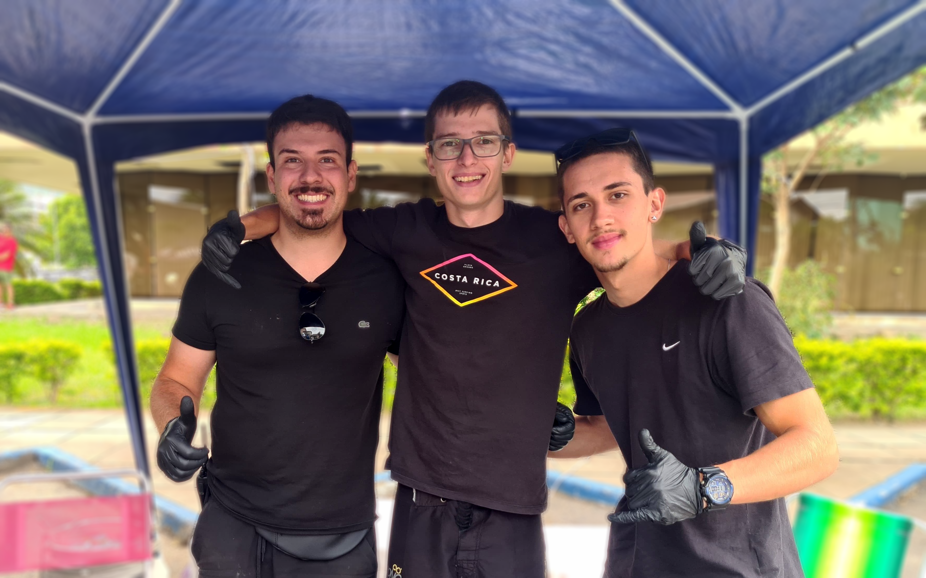 Equipe CaipiBeach em ação